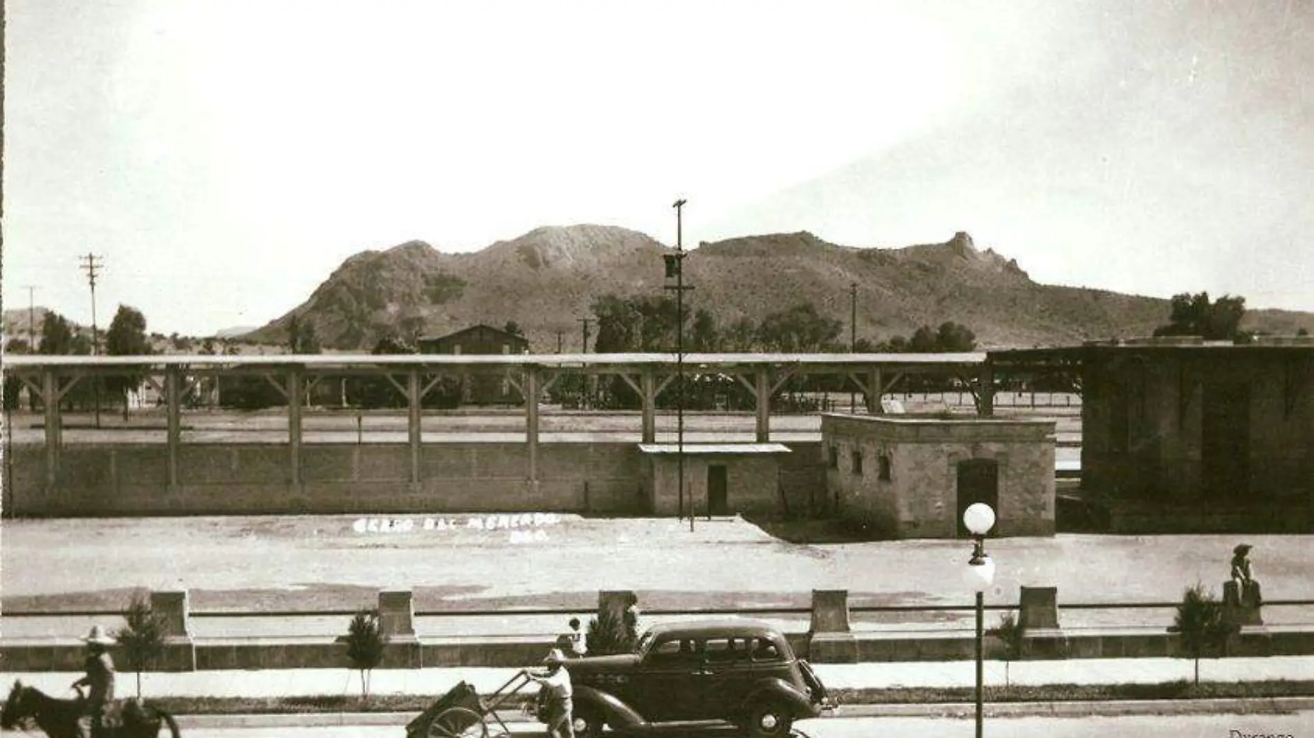 Historia y fotografías antiguas del Cerro de Mercado